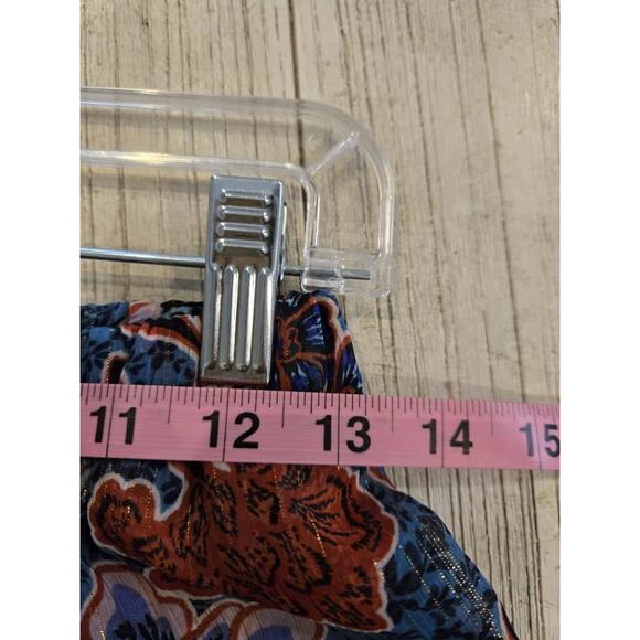 Misa Los Angeles Ilona Women's Floral Ruffled High-Low Maxi Skirt Black S - Picture 8 of 11